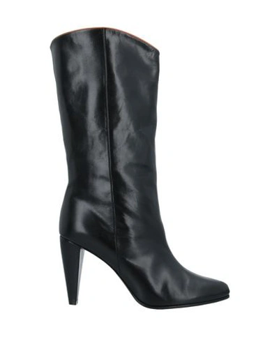 Celine Ankle Boots In Black