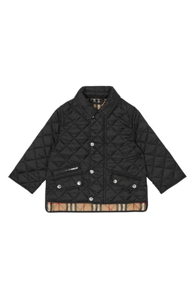 Burberry Kids' Brennan Jacket In Black