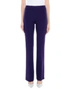 Clips Casual Pants In Purple