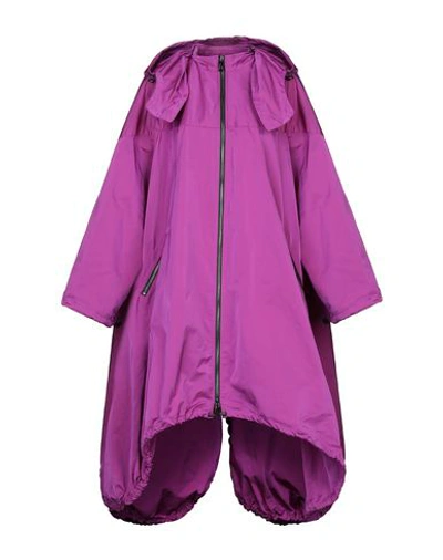 Ahirain Overcoats In Purple