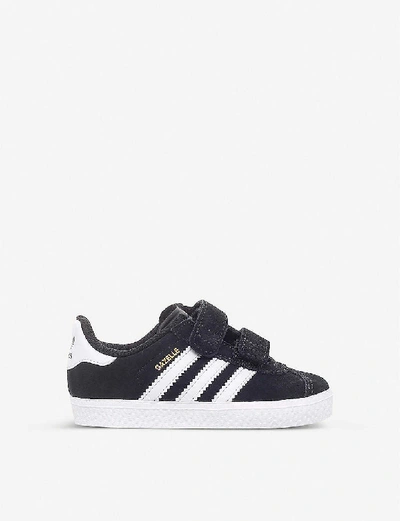 Adidas Originals Kids' Gazelle Suede Trainers 2-5 Years In Black