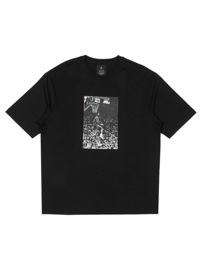 Pre-owned Jordan  X Union Reverse Dunk T-shirt Black