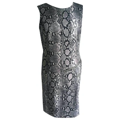 Pre-owned Michael Kors Mid-length Dress In Grey