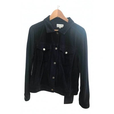 Pre-owned Chloé Stora Navy Velvet Jacket