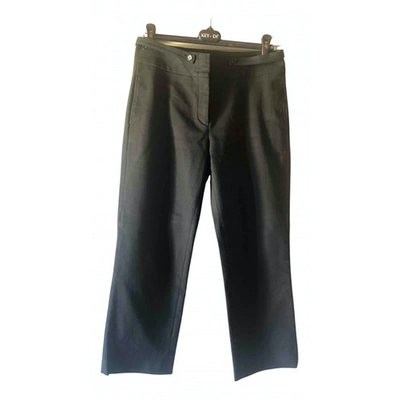 Pre-owned Etro Carot Pants In Black