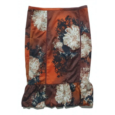 Pre-owned Just Cavalli Mid-length Skirt In Multicolour