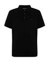 Michael Kors Mens Polo Shirts In Black