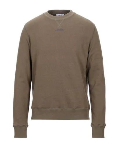 Band Of Outsiders Sweatshirt In Military Green