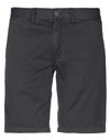 Sun 68 Man Shorts & Bermuda Shorts Steel Grey Size 31 Cotton, Elastane