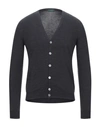 Zanone Cardigans In Steel Grey