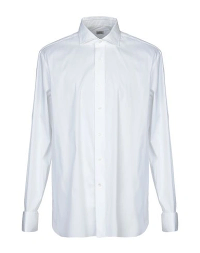 Alessandro Gherardi Solid Color Shirt In White