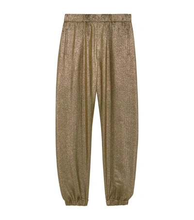 Saint Laurent Metallic Sweatpants