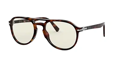 Persol Po3235s In Photochromic Clear To Grey With Blue Lig