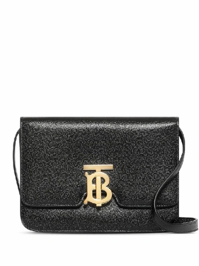 Burberry Women's Black Leather Shoulder Bag