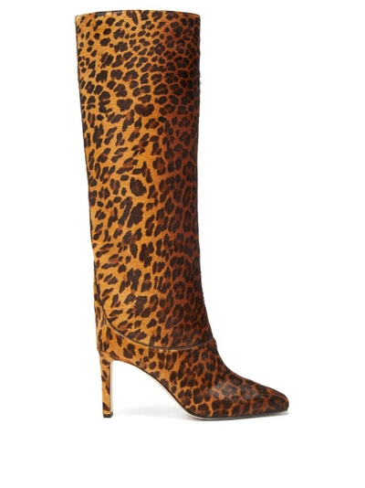 Choo Shoes Jimmy Choo Mahesa 85 Jimmy Choo Mahesa 85 Leopard-print