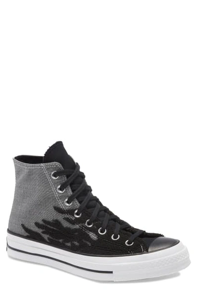 Converse Chuck Taylor All Star 70 High Top Sneaker In Black/ White/ Speed Yellow