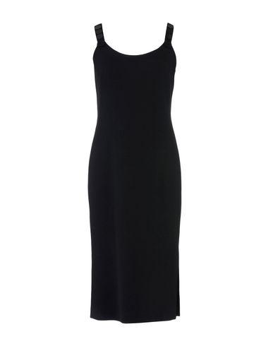 Maiyet Open-Back Sleeveless Slip Dress, Black | ModeSens