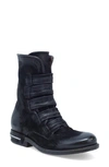 As98 Traver Boot In Black Leather