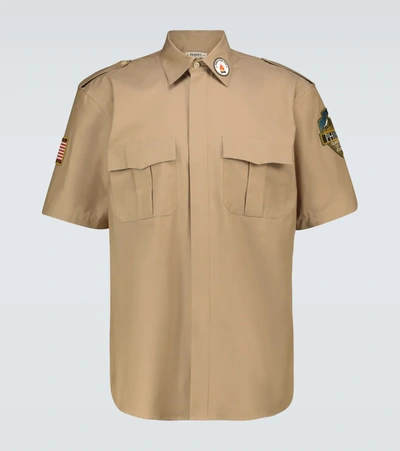 Phipps Forest Guardian Short-sleeved Shirt In Neutrals