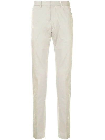 Kent & Curwen Straight-leg Tailored Trousers In Green