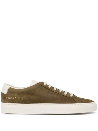 Common Projects Achilles Low-top Trainers In Green