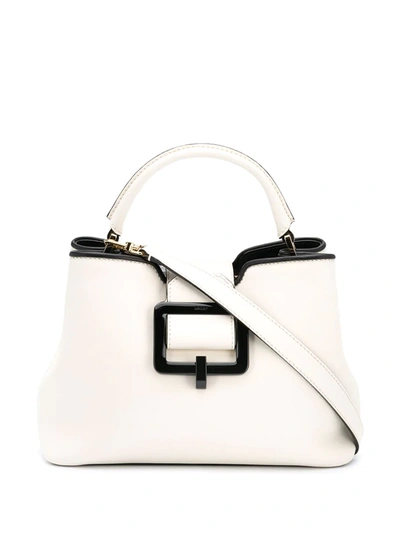 Bally Jorah Top Handle Bag In White