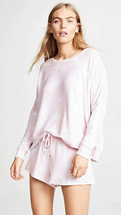 Honeydew Intimates Fool For Fall Jersey Lounge Sweatshirt In Starbird Stars
