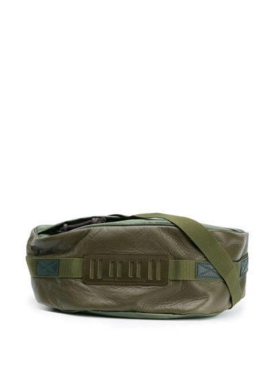 White Mountaineering Panelled Belt Bag In Green
