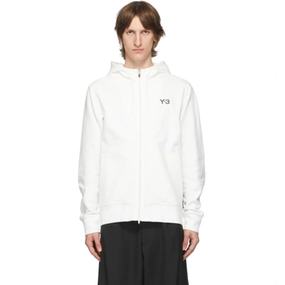 Y-3 Ch1 Graphic-print Hoodie In White