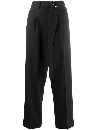 Helmut Lang Black Wrap Trousers