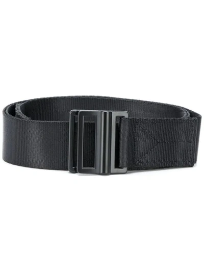 Y-3 Classic Logo Fabric Belt In Black