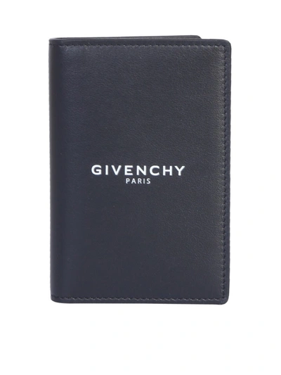 Givenchy Black Leather Card Holder