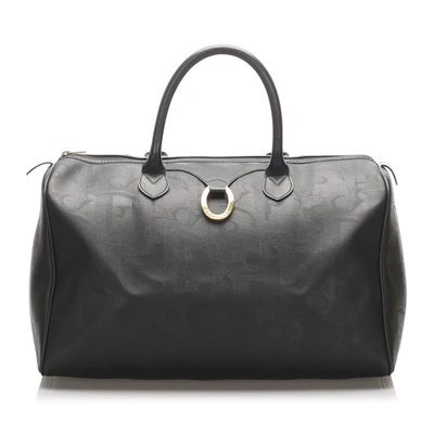 Dior Oblique Travel Bag In Black