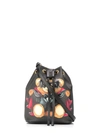 Moschino Couture Bat Teddy Bucket Bag In Black