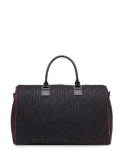 Fendi Black Fabric Travel Bag