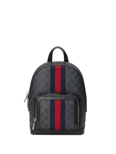 Gucci Gg Supreme Backpack In Nero.