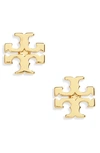 Tory Burch Gold Brass Earrings In Not Applicable