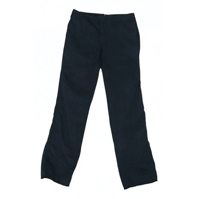 Pre-owned Golden Goose Chino Trousers In Black