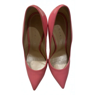 Pre-owned Casadei Patent Leather Heels In Pink