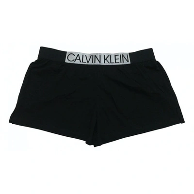 Pre-owned Calvin Klein Black Cotton Shorts