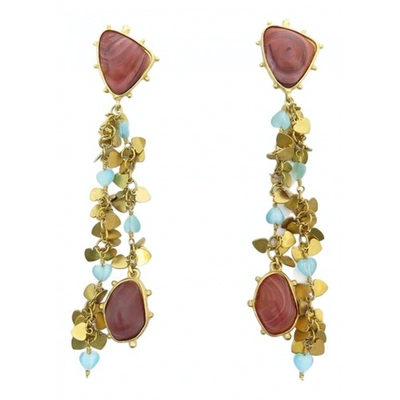 Pre-owned Christian Lacroix Gold Metal Earrings