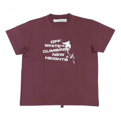 Pre-owned Off-white T-shirt In Purple