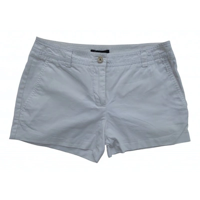 Pre-owned Tara Jarmon White Cotton Shorts