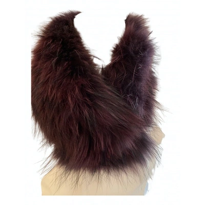 Pre-owned Seventy Fur Scarf