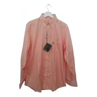 Pre-owned Barbour Pink Cotton Shirts