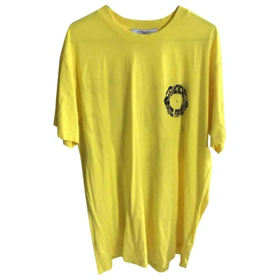 Pre-owned Givenchy Yellow Cotton T-shirts