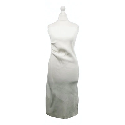 Pre-owned Aspesi Dress In White