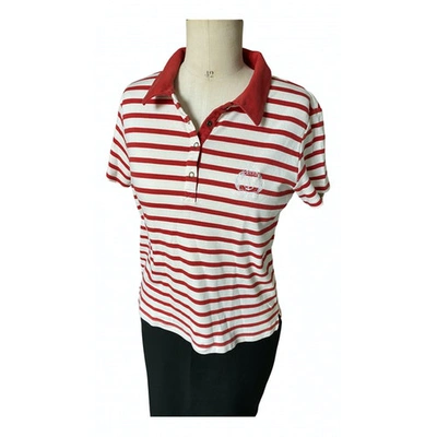 Pre-owned Saint James Red Cotton  Top