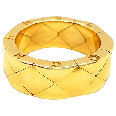 Pre-owned Chanel Gold Yellow Gold Ring