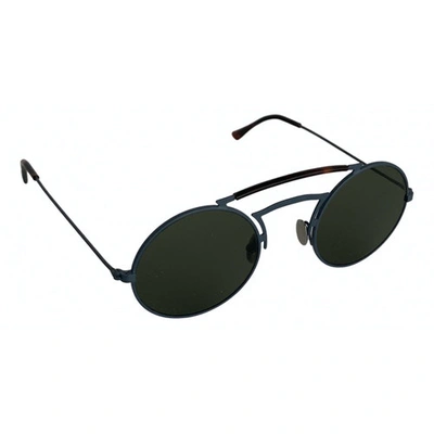 Pre-owned Lgr Blue Metal Sunglasses